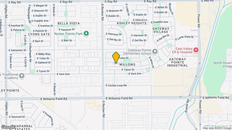 4107 E Oakland St Map and Location Details