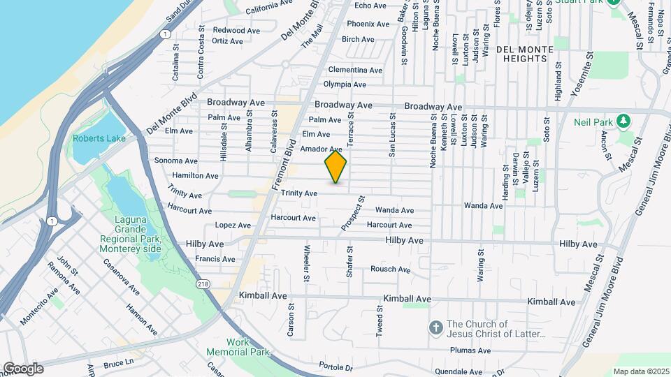 1081 Trinity Ave Map and Location Details