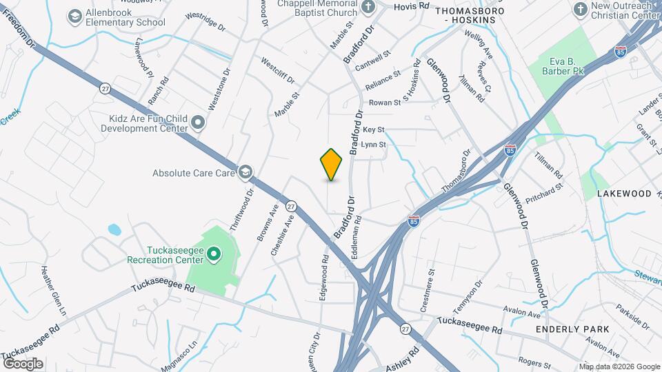 629 Northway Dr Map and Location Details