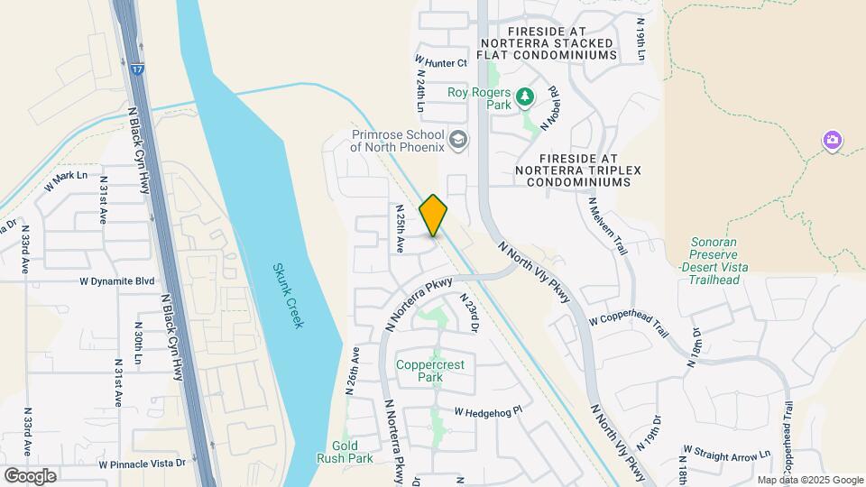 2404 W Silver Sage Ln Map and Location Details