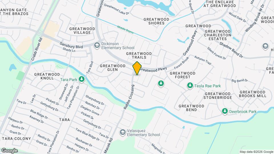 1215 Wood Haven Ct Map and Location Details