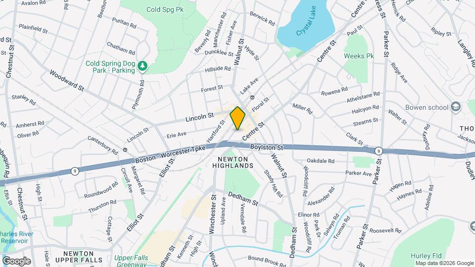 102 Floral St Map and Location Details