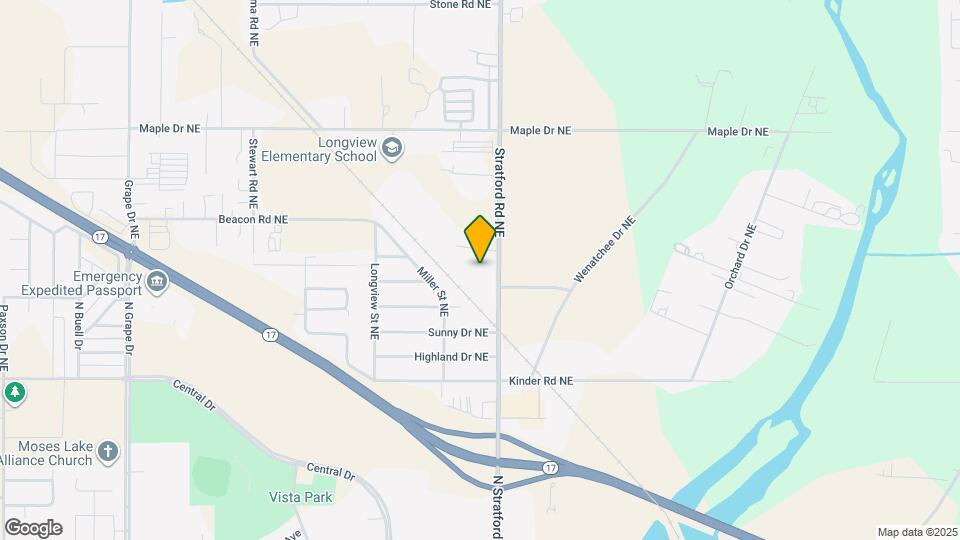 4208 Stratford Rd NE Map and Location Details