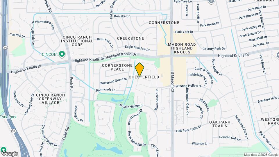 1807 Brookchester Dr Map and Location Details