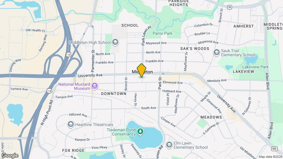 7204 Elmwood Ave, Unit Apt 2 Map and Location Details