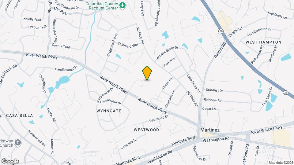 328 Old Plantation Rd Map and Location Details