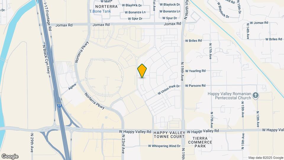 25710 N 20th Ln Map and Location Details