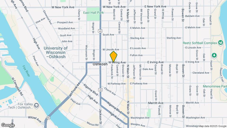 217 W Irving Ave Map and Location Details