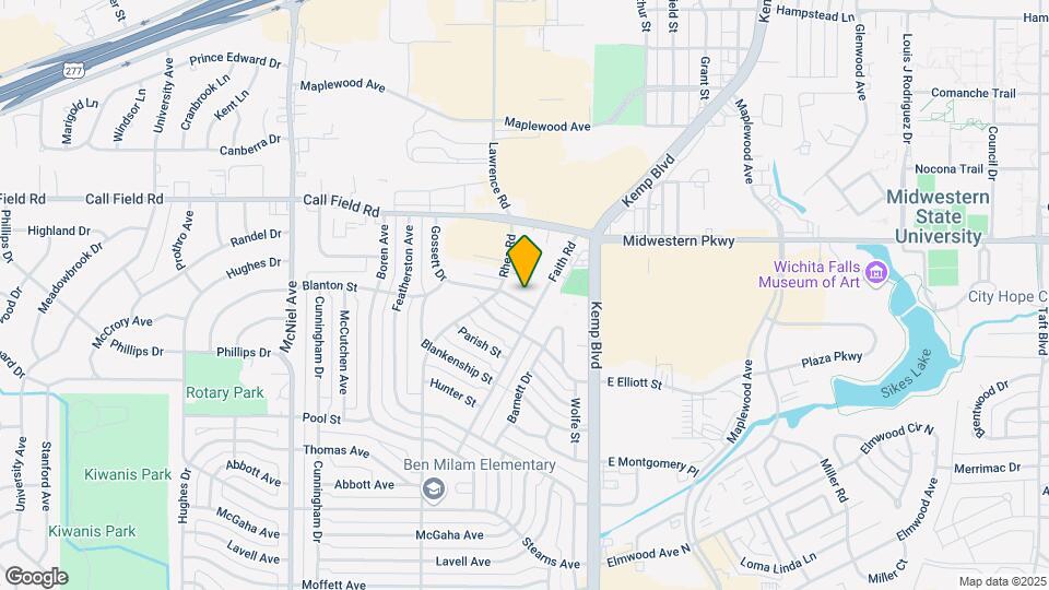 2944 Gossett Dr Map and Location Details
