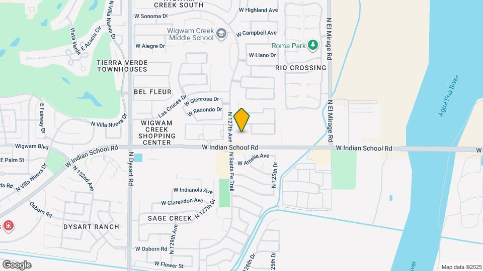 4121 N Dania Ct Map and Location Details