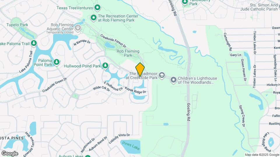 203 Oarwood Pl Map and Location Details