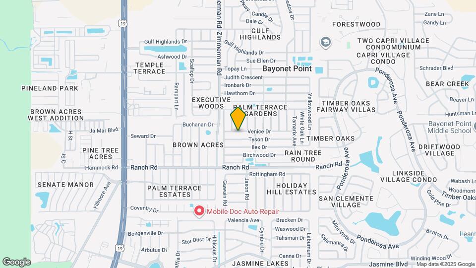 7540 Venice Dr Map and Location Details