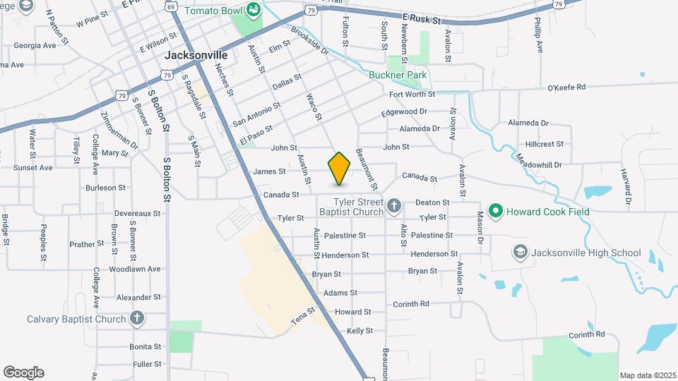 634 Canada St Map and Location Details