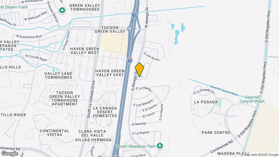 434 S Vista Del Rio Map and Location Details