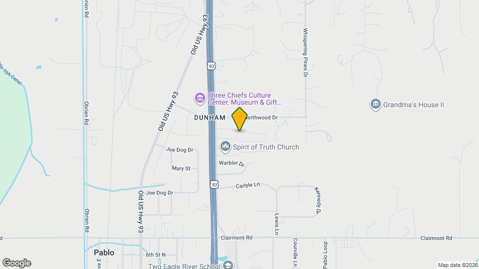 41652 US Hwy 93 Frontage Rd Mapa y Detalles de la Ubicación