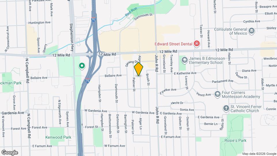 28385 Alger St Map and Location Details