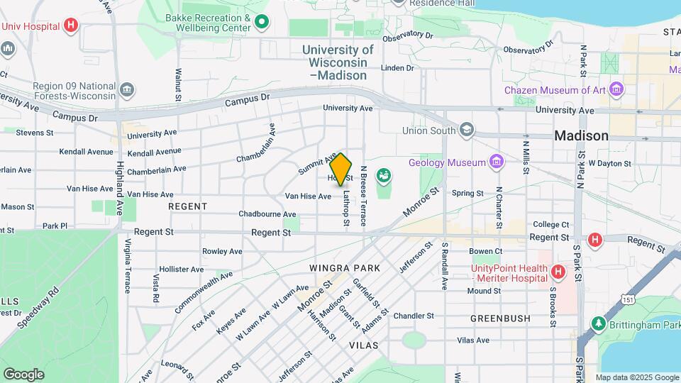 104 Lathrop St Map and Location Details