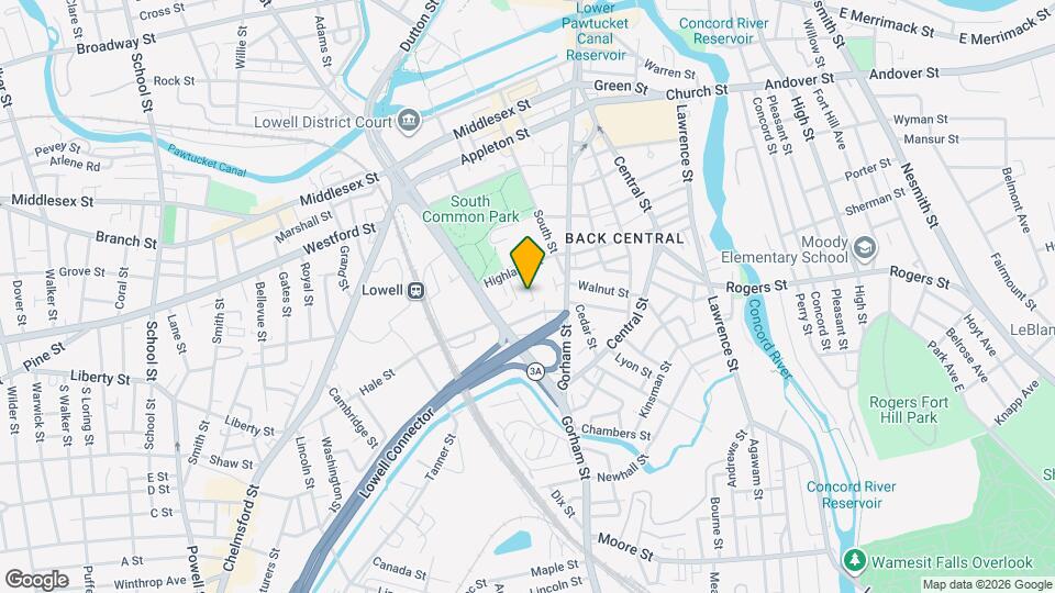 40 Highland St, Unit 16 Mapa y Detalles de la Ubicación