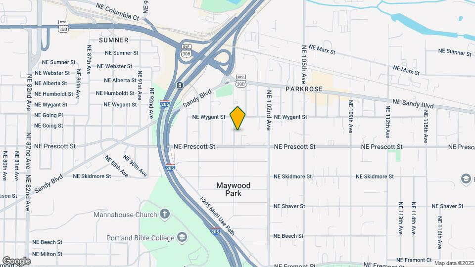4554 NE 99th Ave Map and Location Details