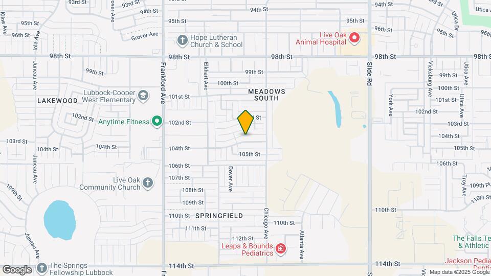 5518 104th St Map and Location Details