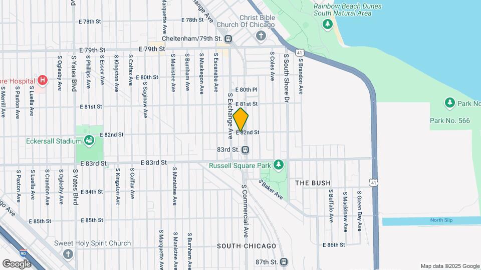 2951 E 82nd St Map and Location Details