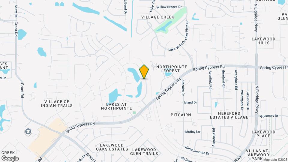 14311 Lakepointe Bend Ln Map and Location Details