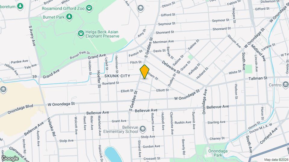 214 Rowland St Mapa y Detalles de la Ubicación