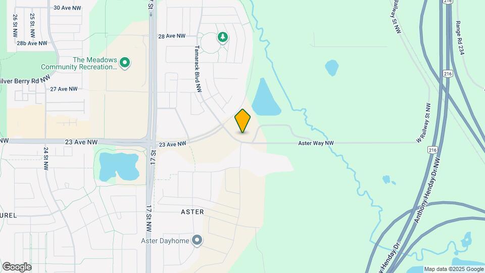 1430 Aster Way NW Map and Location Details