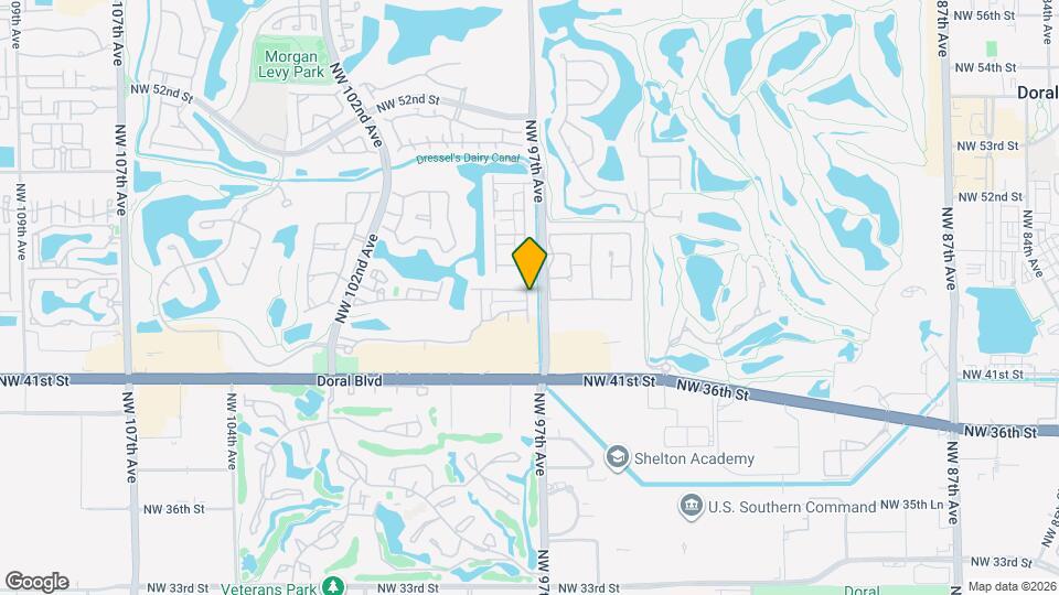 4527 NW 97th Ct Map and Location Details