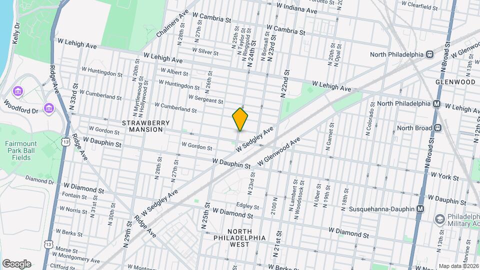 2413 N 24th St Map and Location Details