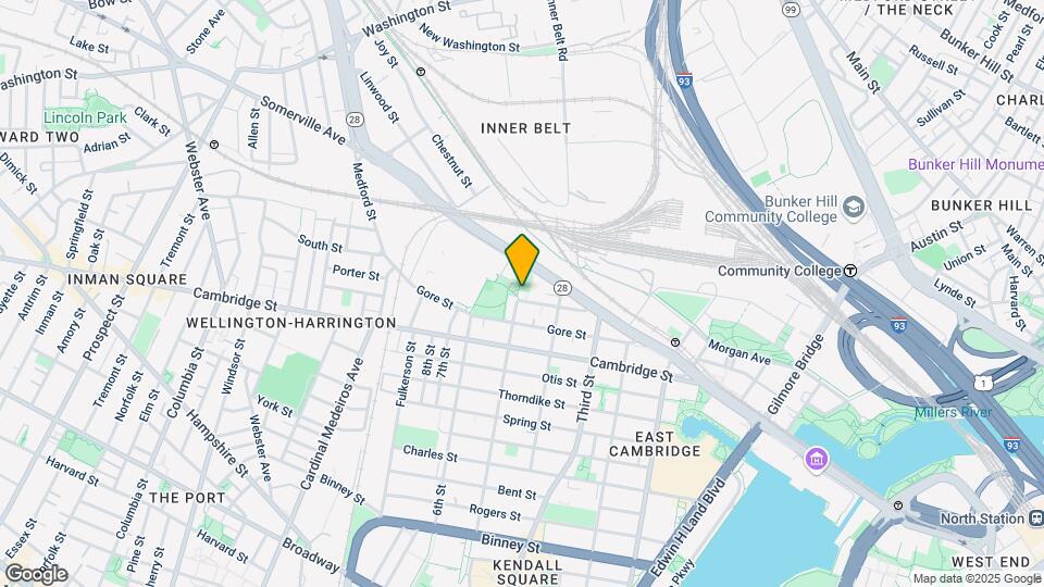 107 Winter St, Unit 2 Map and Location Details