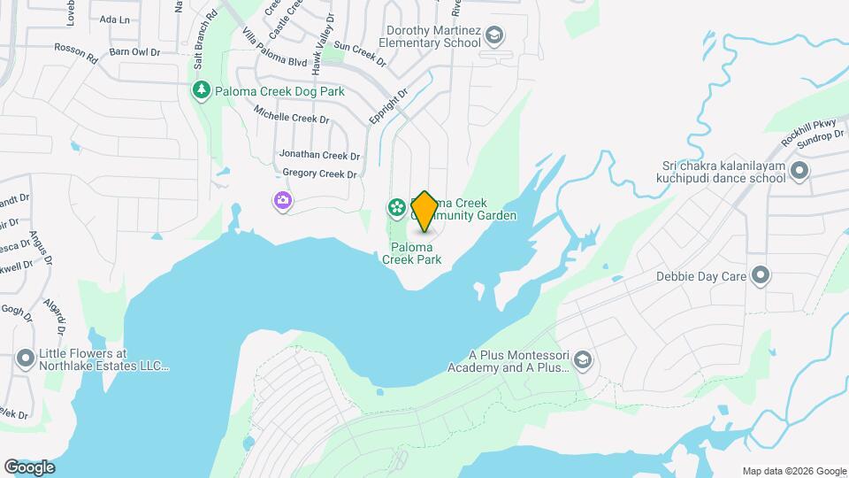 2116 Megan Creek Dr Map and Location Details