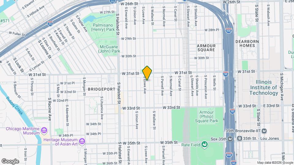 3135 S Lowe Ave Map and Location Details
