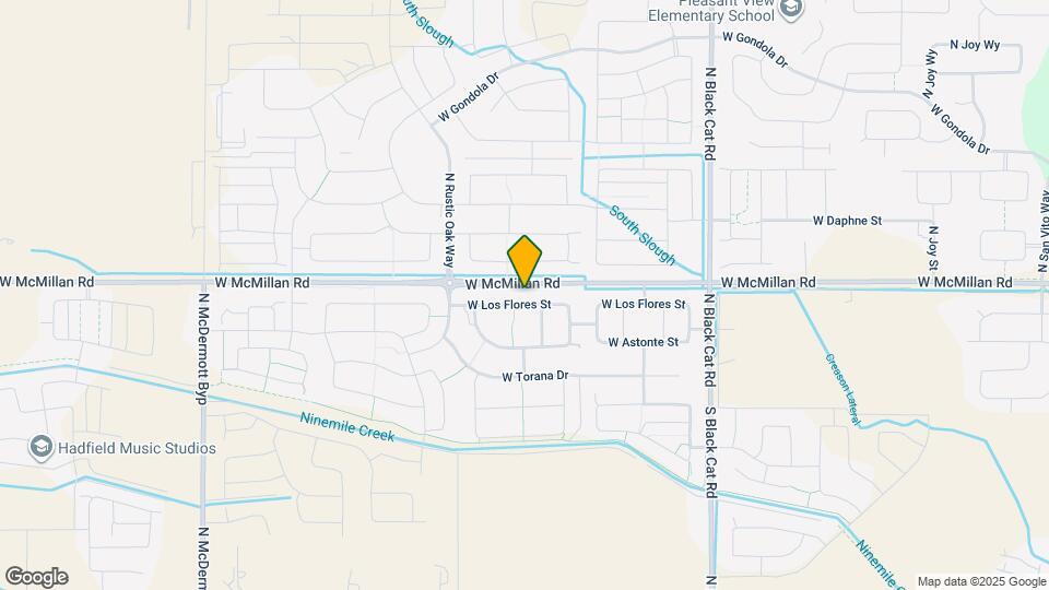 5376 W Los Flores St Map and Location Details