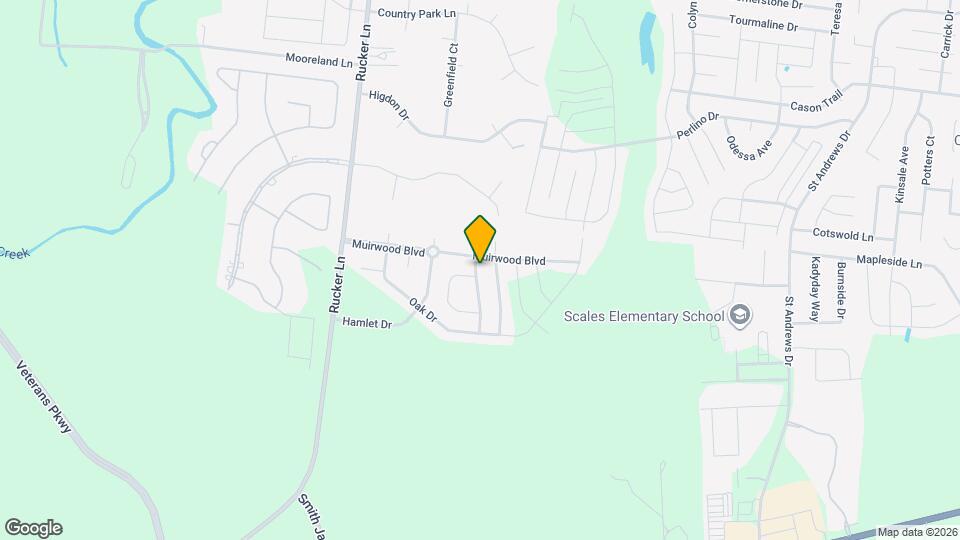 1007 New Eanes Dr Map and Location Details