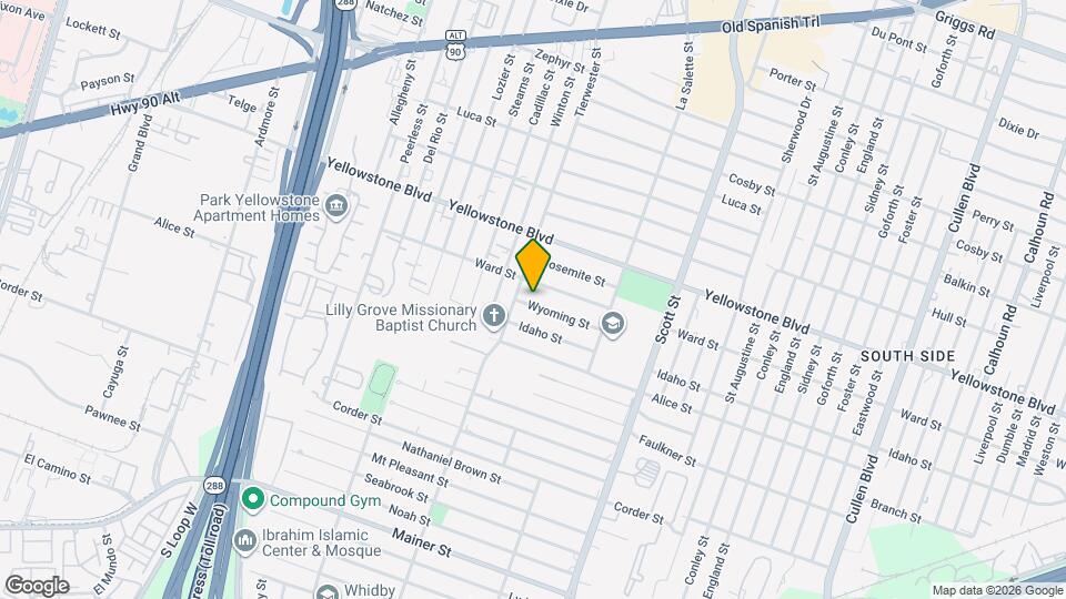 3611 Wyoming St Map and Location Details