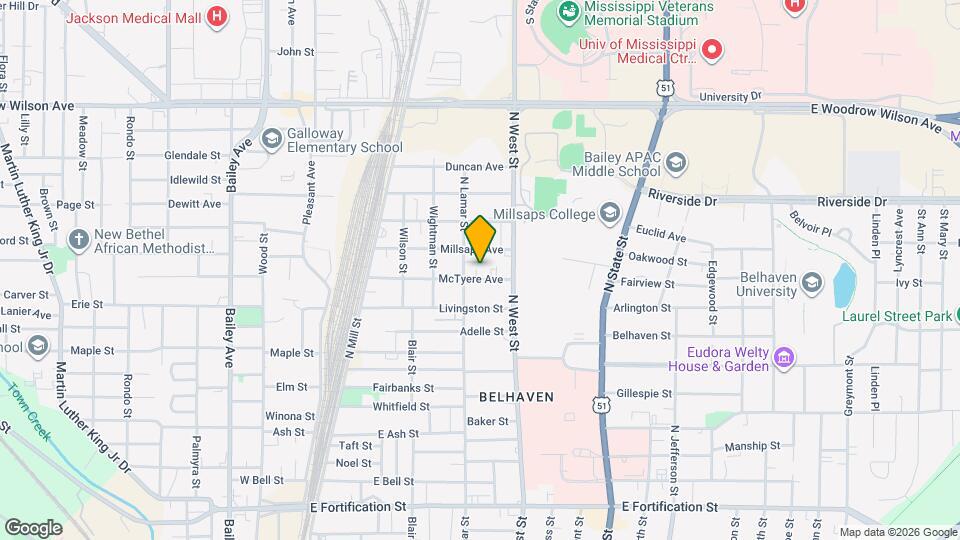 320 McTyere Ave Mapa y Detalles de la Ubicación