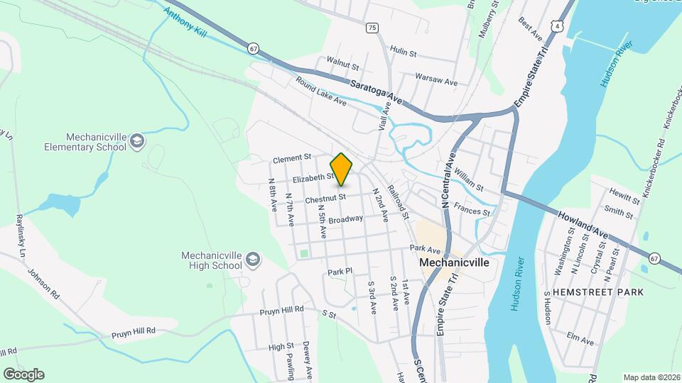 522 Chestnut St, Unit 3BD 2ndFloor Map and Location Details