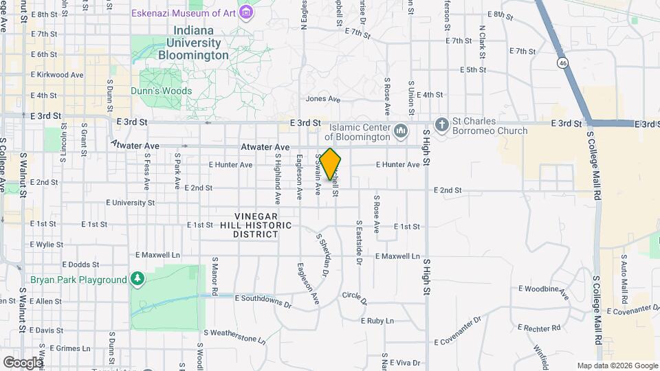 526 S Mitchell St Map and Location Details