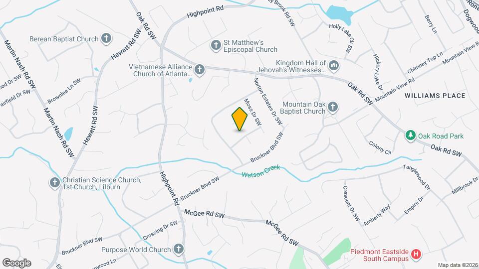 2937 Pebble Ln SW Map and Location Details