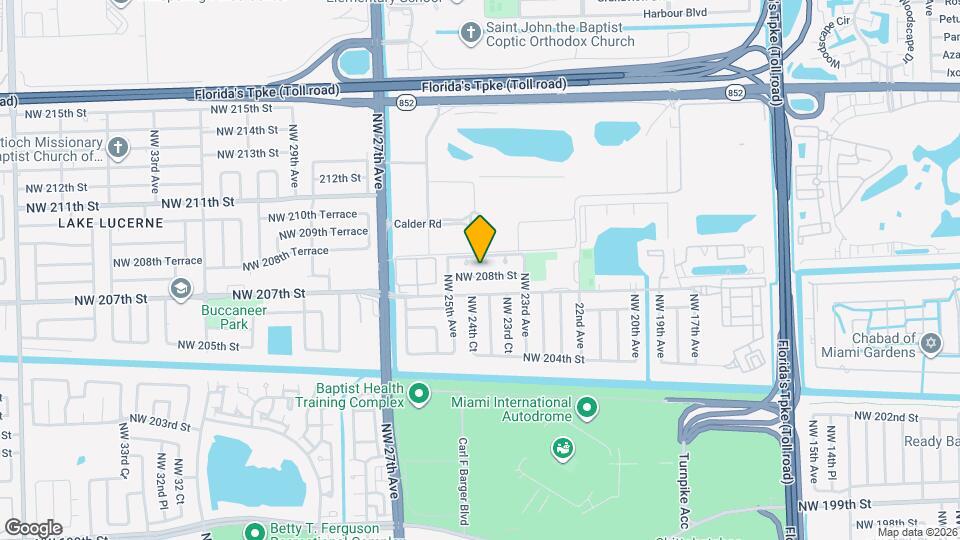 2411 NW 208th St Map and Location Details