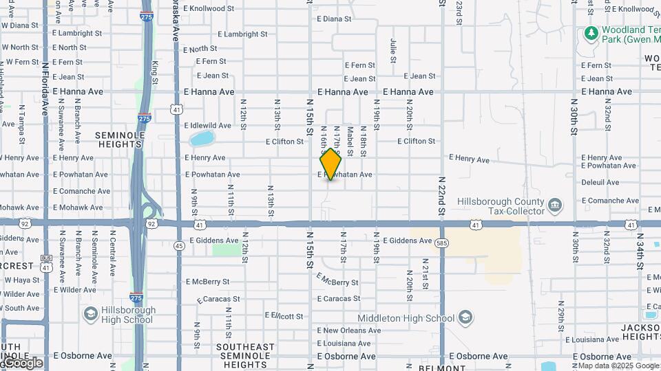 5601 N 16th St Map and Location Details