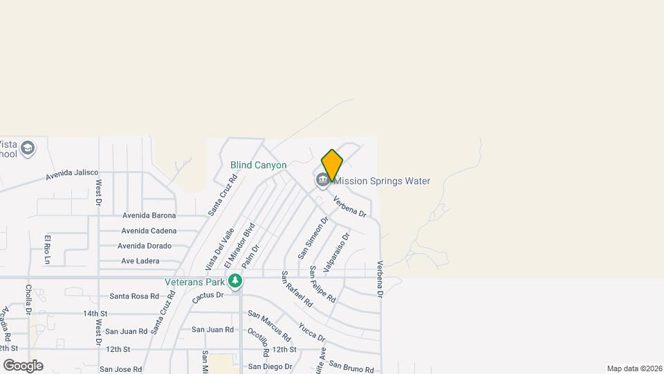 66818 Verbena Dr Map and Location Details