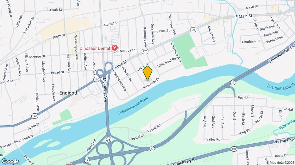 1905 Riverview Dr Map and Location Details