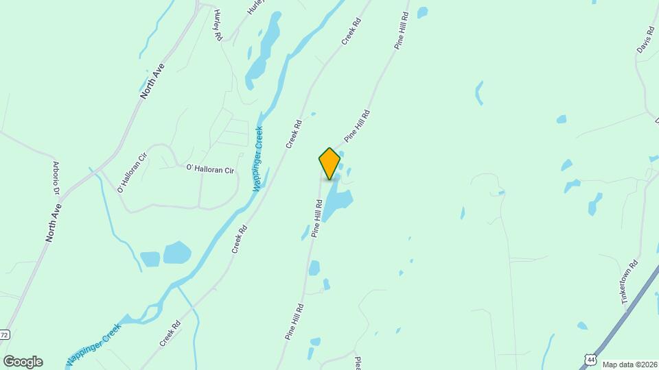 296 Pine Hill Rd Map and Location Details