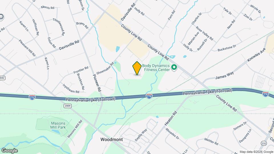 2036 Jason Dr Map and Location Details