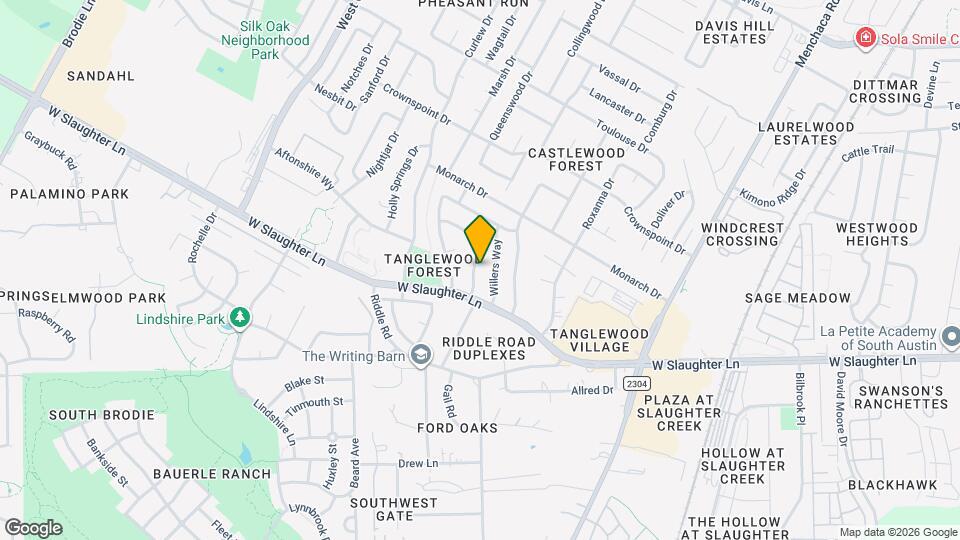 9839 Briar Ridge Dr Mapa y Detalles de la Ubicación