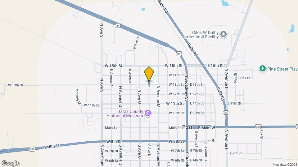 508 N Avenue F Map and Location Details