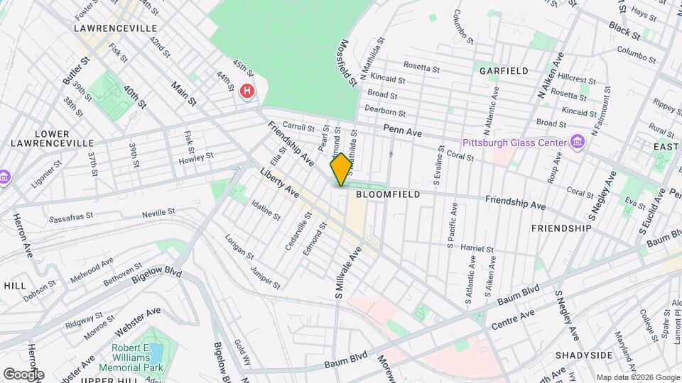 4744 Friendship Ave Map and Location Details