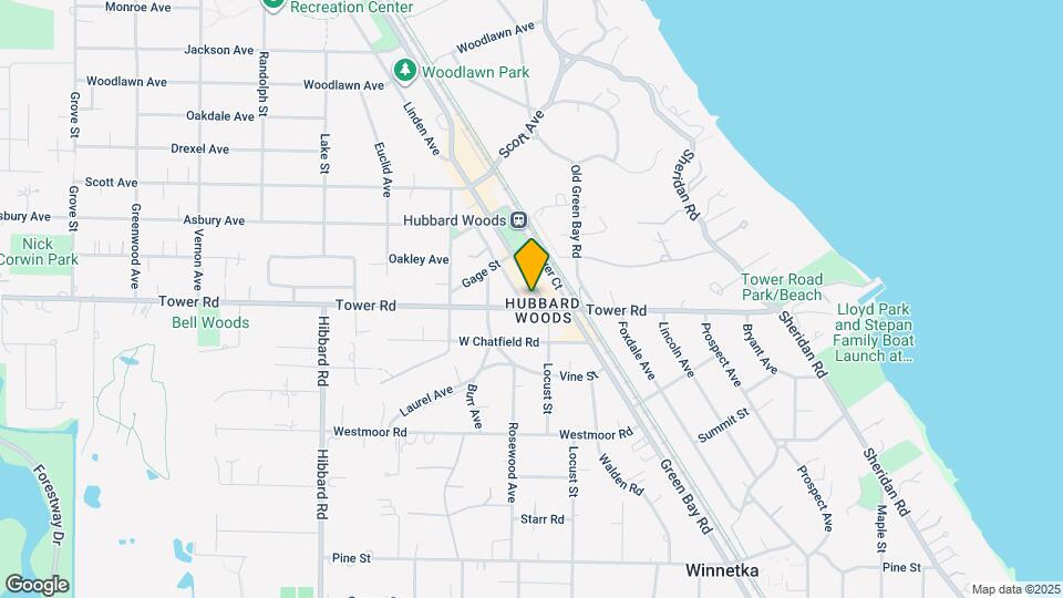 896 Green Bay - Winnetka Map and Location Details
